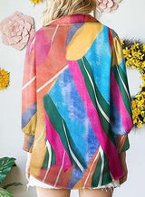 Floral print Long Sleeve Casual Shirt image 9