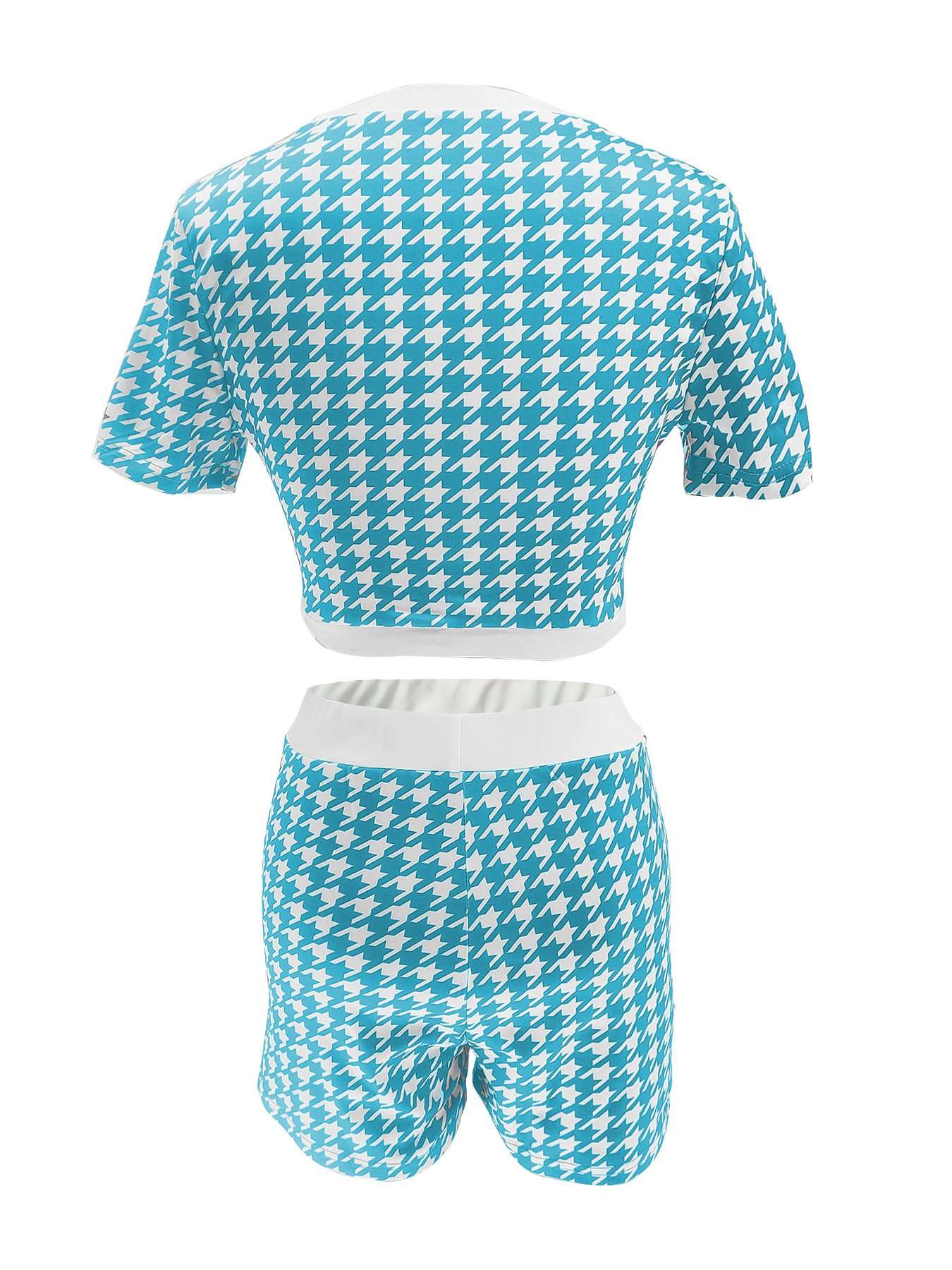 Crop Top & High-Waisted Shorts Set image 7