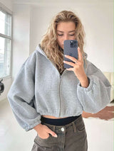 Cozy Luxe Crop Hoodie image 6