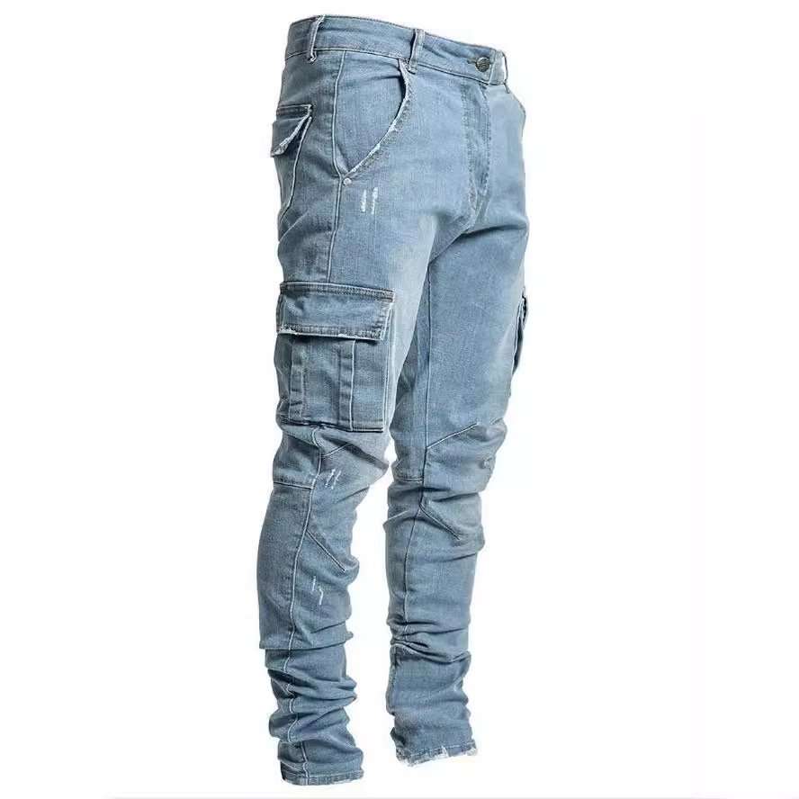 Multi Pocket Cargo Jeans image 1