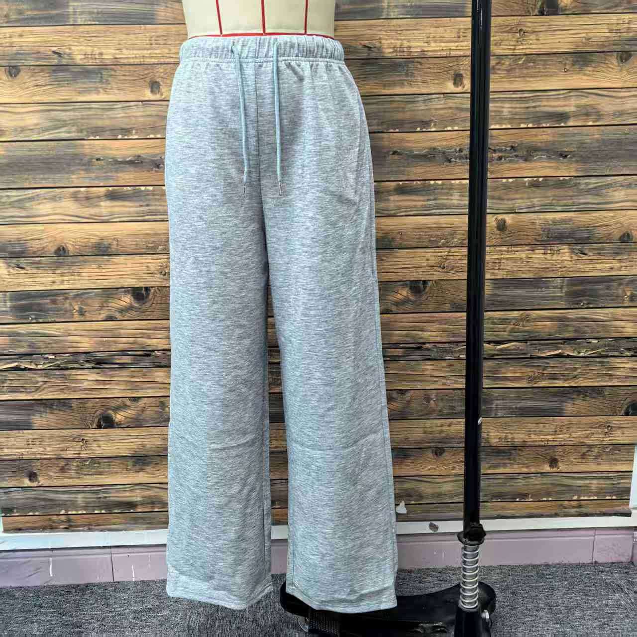 Casual Wide-Leg Drawstring Pants image 3