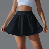 Flared Athletic Skirt - Bubblegum Pink, L image