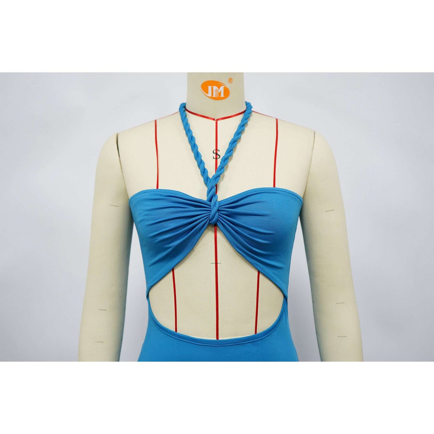 Fringe Halter Gown image 4