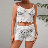 Two-Piece Crop Top & Shorts image 2