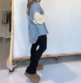 Casual Layered Sweater Jacket image 2