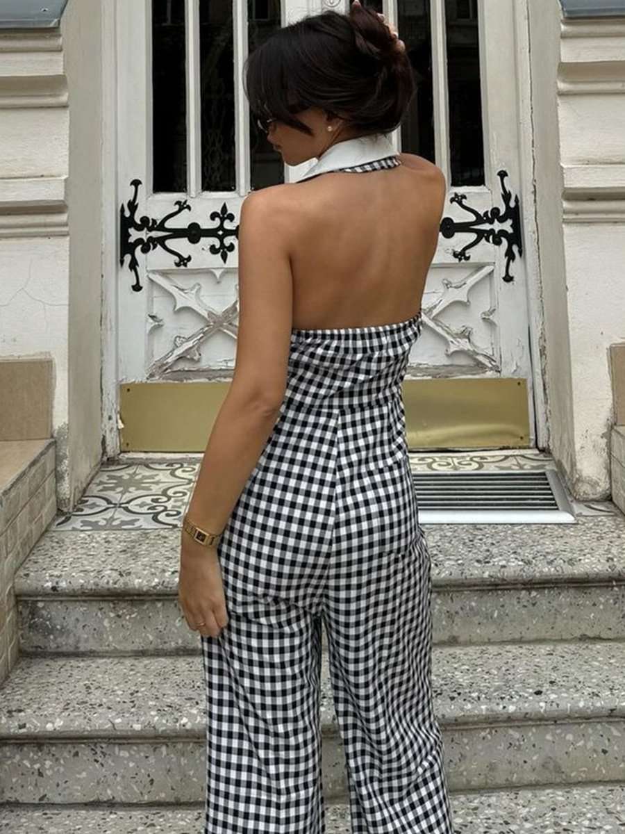 Dressy V Neck Sleeveless Jumpsuit image 2