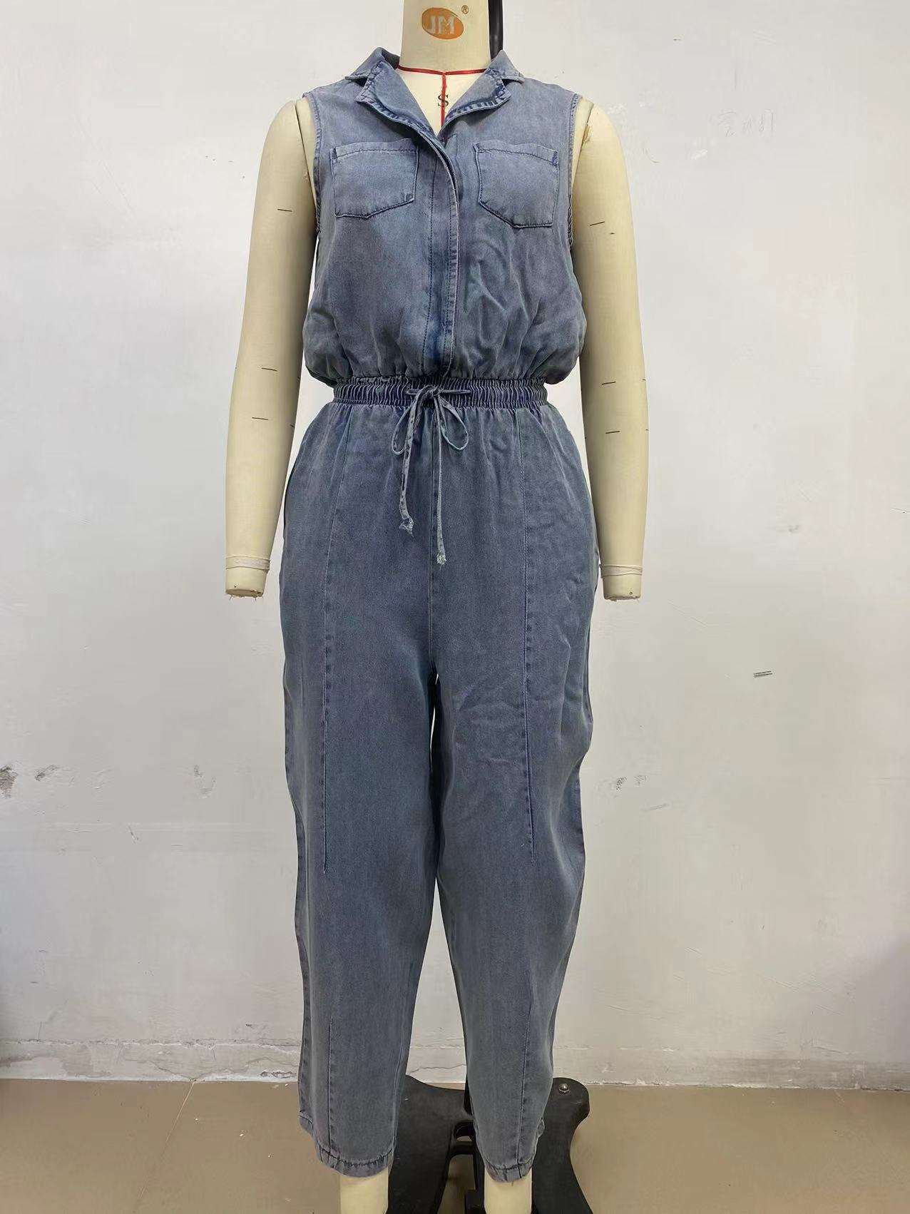 Jumpsuit with Drawstring Waist image 3