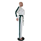 Tracksuit with White Stripe Accents image 6