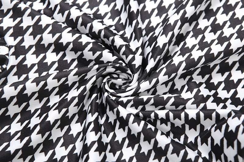 Snake-Print Jumpsuit with Turtleneck & Long Sleeves image 6