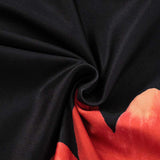 Abstract Print Sleeveless Crop Top and Shorts Set image 2