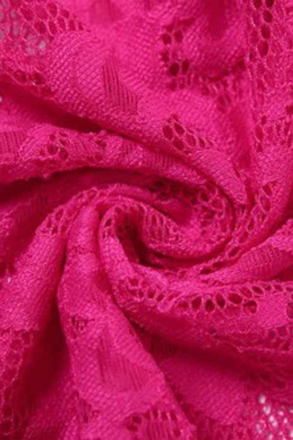 Sexy Floral Lace Off Shoulder Sleeveless Jumpsuit image 7