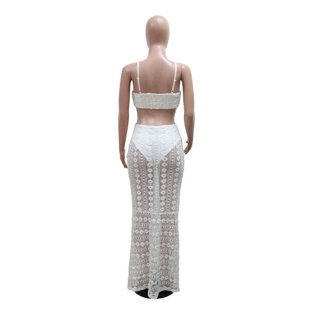 Crochet Cut-Out Maxi Dress image 4