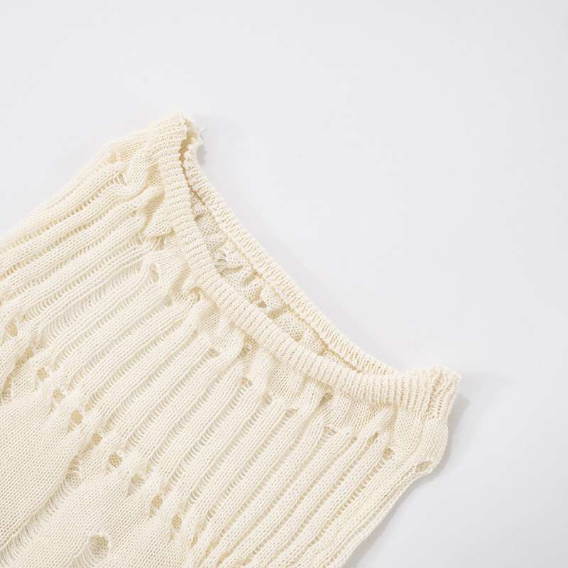 Elegant Crochet Cut-Out Side Slit Maxi Dress image 4