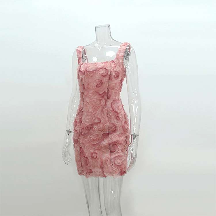 Elegant Floral Ruffle Dress image 5