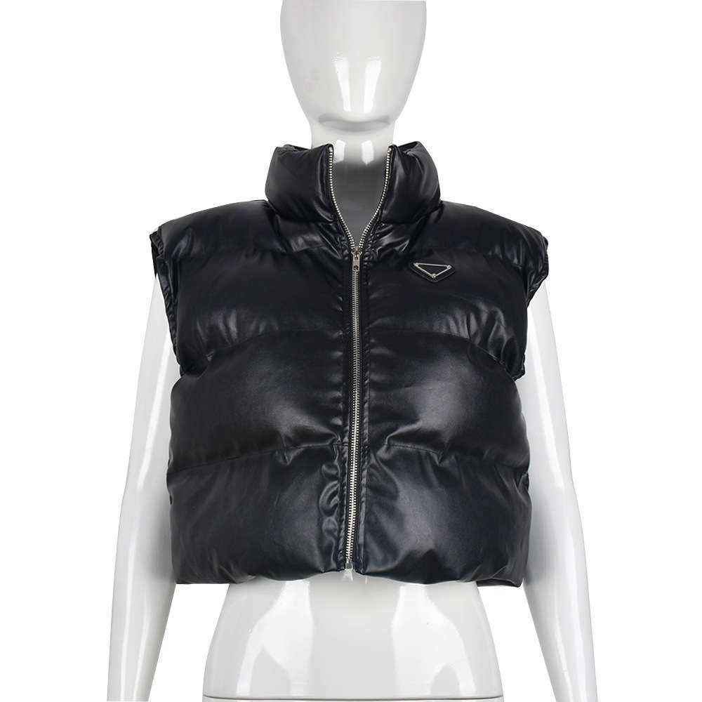 Urban Noir Puffer Vest image 1