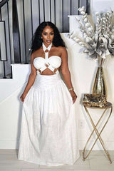 Elegant Cut-Out Maxi Dress image 0