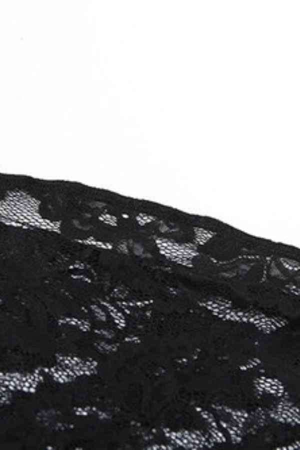 Sexy See-Through Lace Off Shoulder Sleeveless Romper image 7