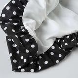 Polka Dot Ruffled Skirt with Elastic Waist image 5