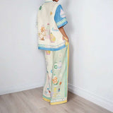 Two-Piece Set with Matching Pants and Shirt image 6