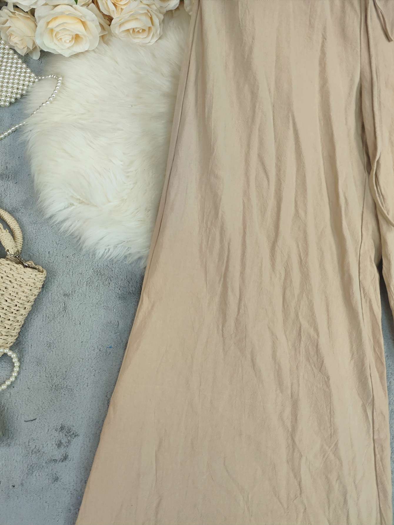 Wide-Leg Casual Pants image 6