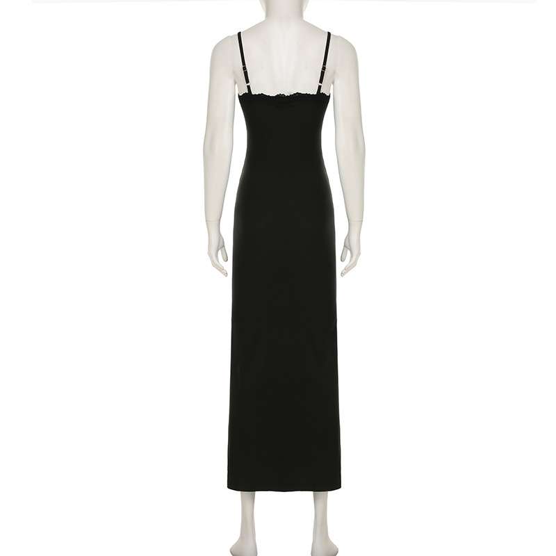 Elegant Spaghetti Strap Maxi Dress image 2
