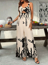 Floral Print Wide-Leg Jumpsuit image 4