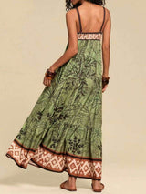 Tropical Print Maxi Dress image 5
