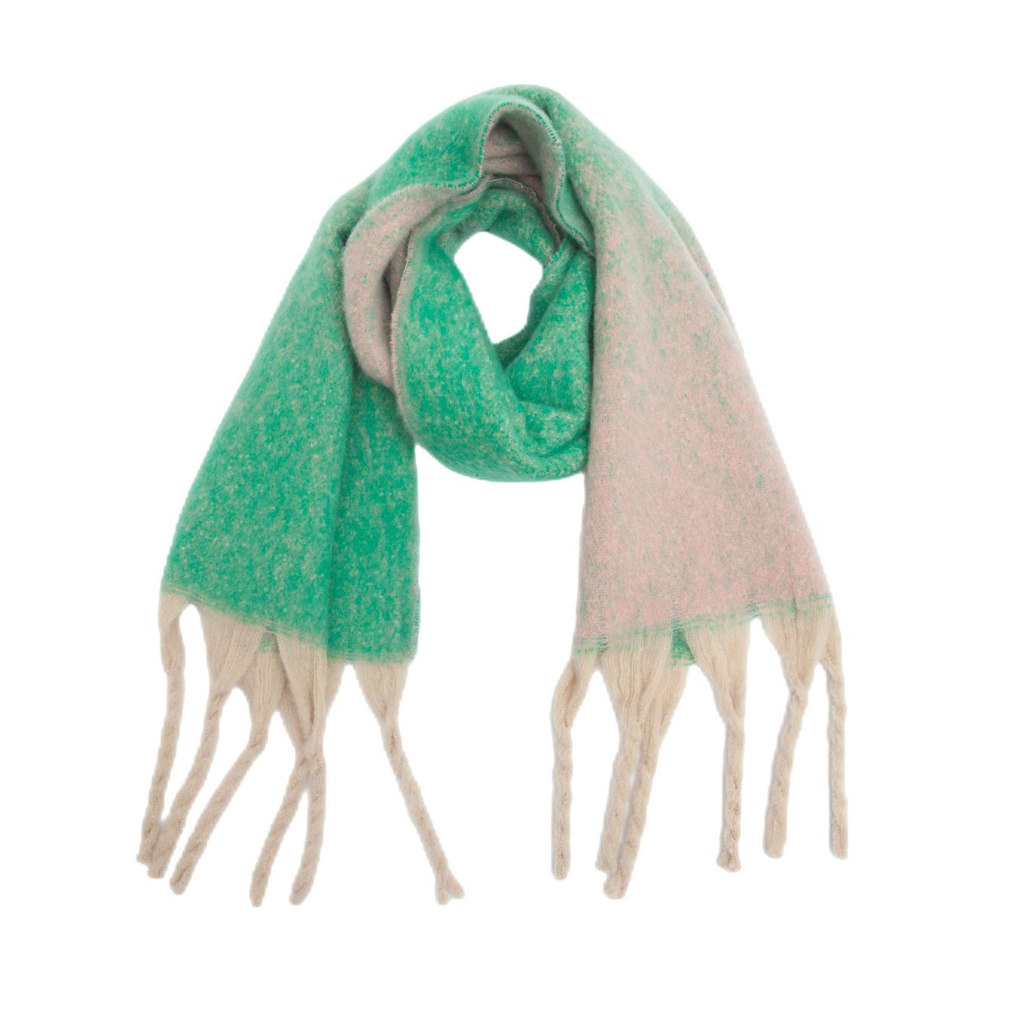 Gradient Color Scarf Tassel Design Shawl image 3