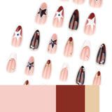 Tortoise and Star Themed Nail Art image 2