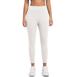 High-Waisted White Leggings image 2