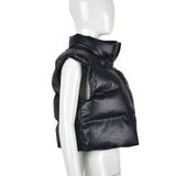 Urban Noir Puffer Vest image 2
