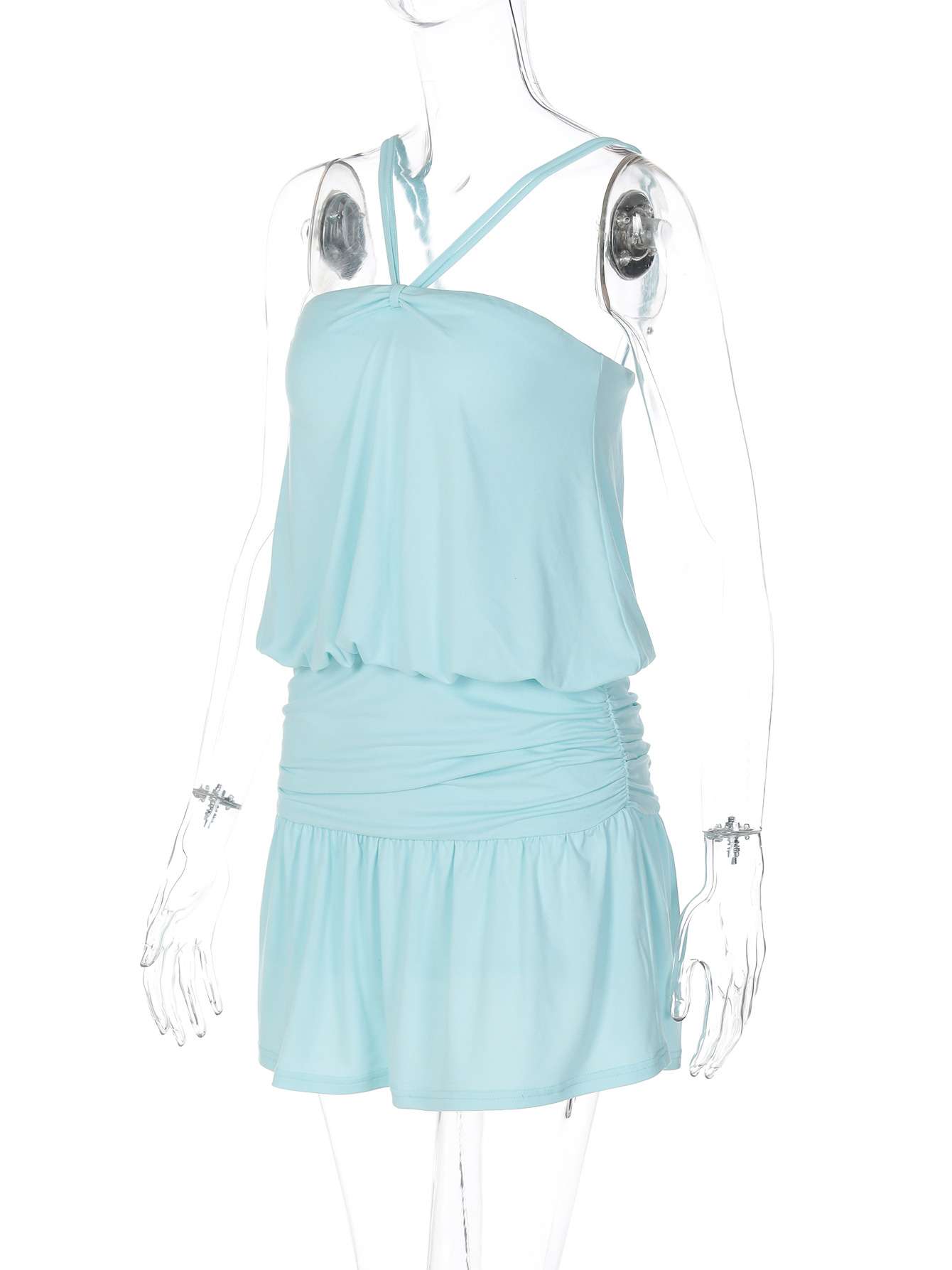 Summer Dress with Double Strap Detail image 5