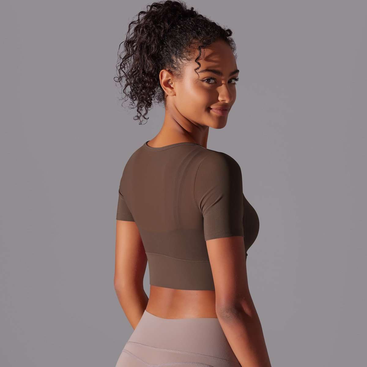 Stylish Cut-Out Sports Top image 6