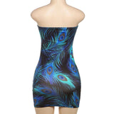 Strapless Mini Dress image 3
