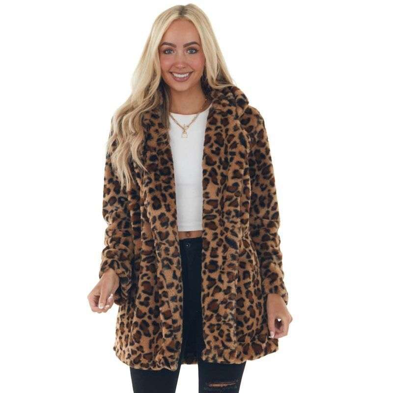 Leopard Print Fashion Jacket image 0