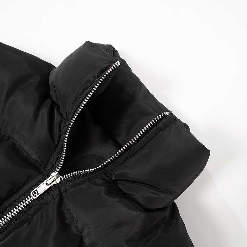 Puffer Playsuit Thick Romper With Zipper Casual Streetwear image 4