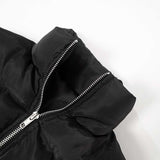 Puffer Playsuit Thick Romper With Zipper Casual Streetwear image 4