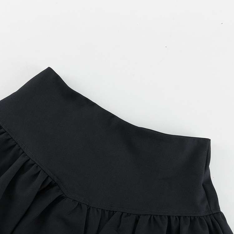 Blazer with Puffed Shoulders and Matching Skirt image 7