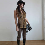 Luxurious Trimmed Open-Front Vest image 2