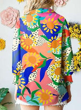 Long sleeve Floral print Casual Shirt image 5