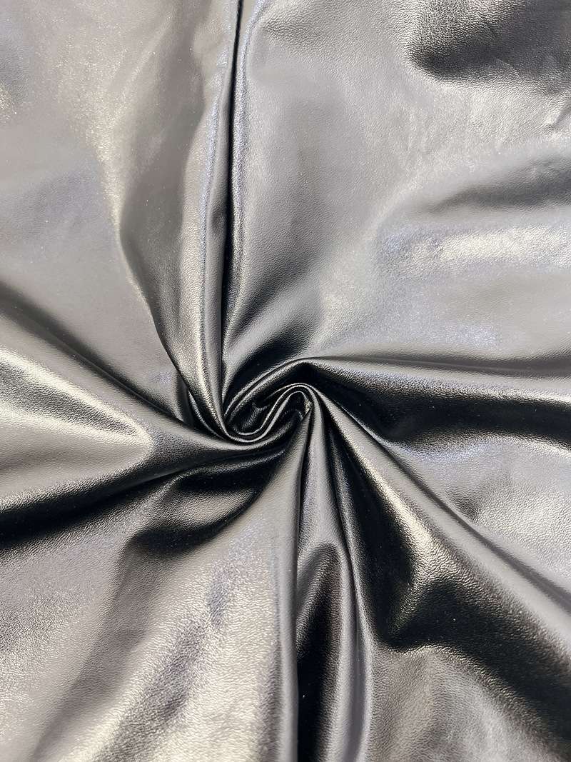 Edgy Faux Leather Lacing Dress image 5