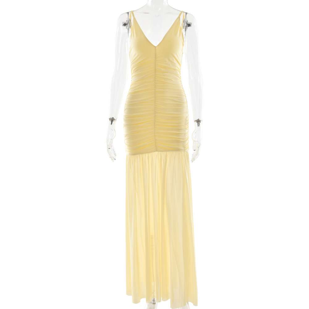 Maxi Dress with Ruffled Hem image 8