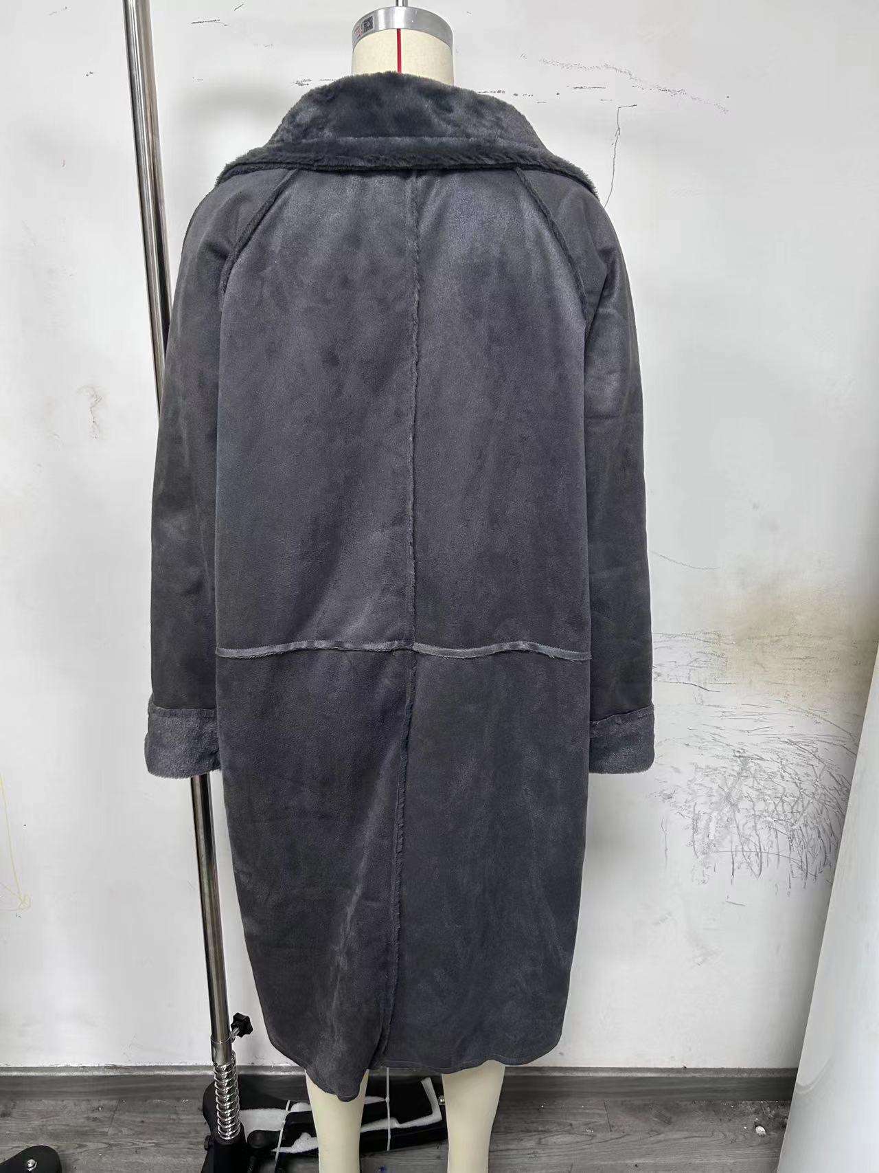 Soft Fall Coat Cardigan Mid Length Long Sleeve image 7