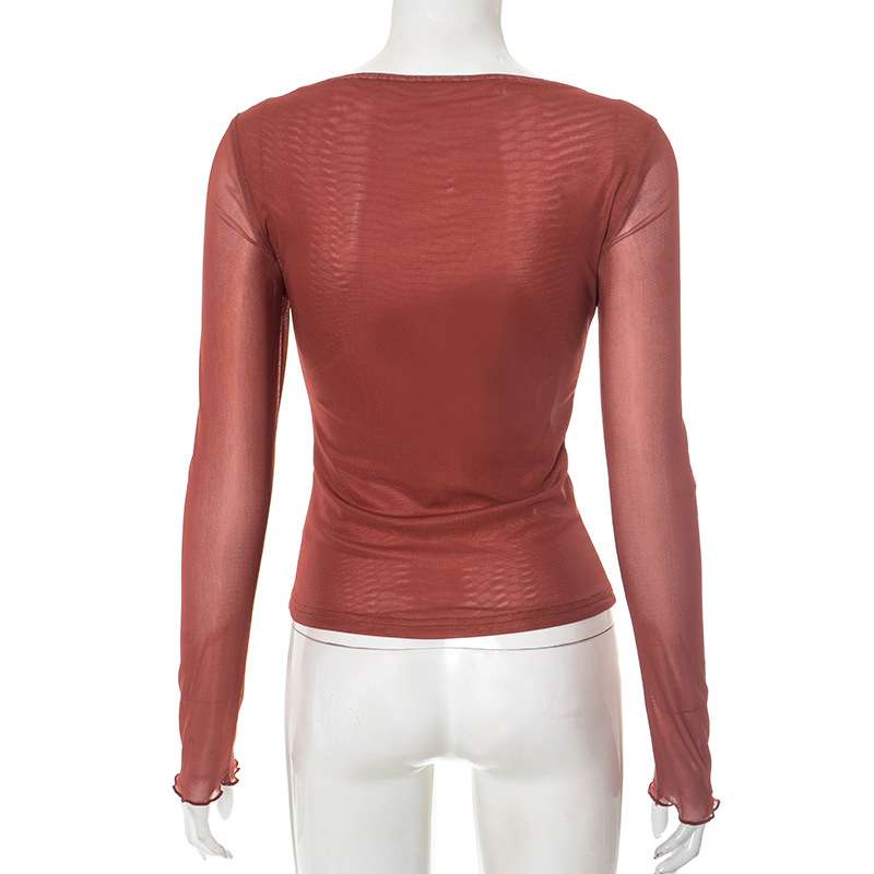 Long-Sleeve Top with Butterfly Print image 5