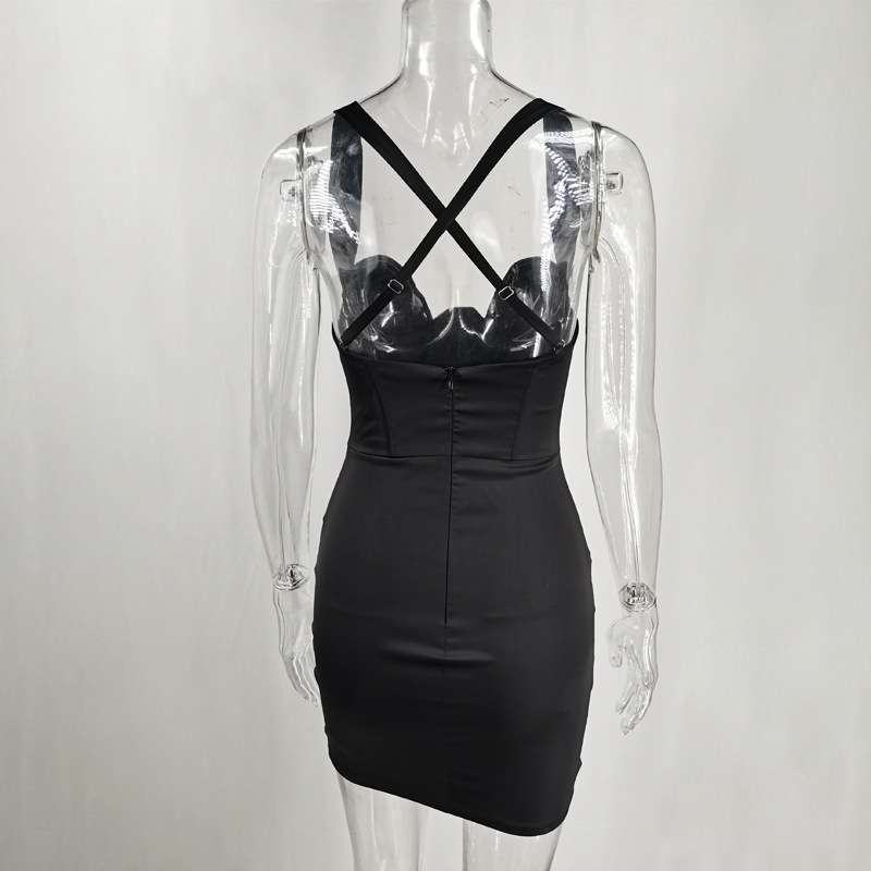 Bodycon Dress with Structured Bust image 2