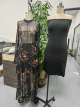 Floral Ruffle Maxi Dress image 3