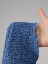 Ribbed Bell Sleeve Blouse with V-Neck image 6