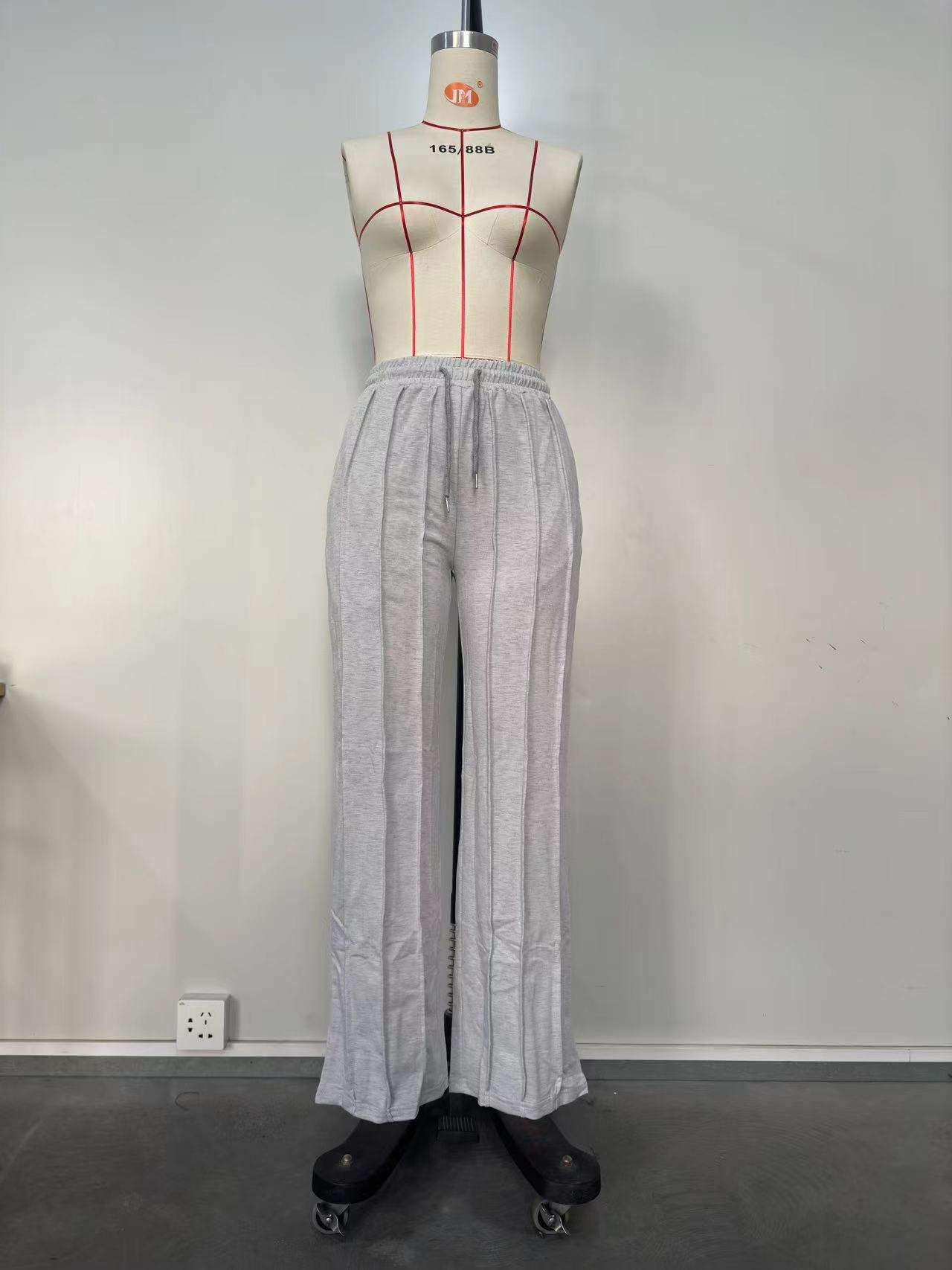 Causal High Waist Wide Leg Sweatpants image 3