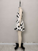 Polka Dot Sleeveless Dress image 6