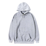 Cozy Hooded Sweatshirt - S, Grey image